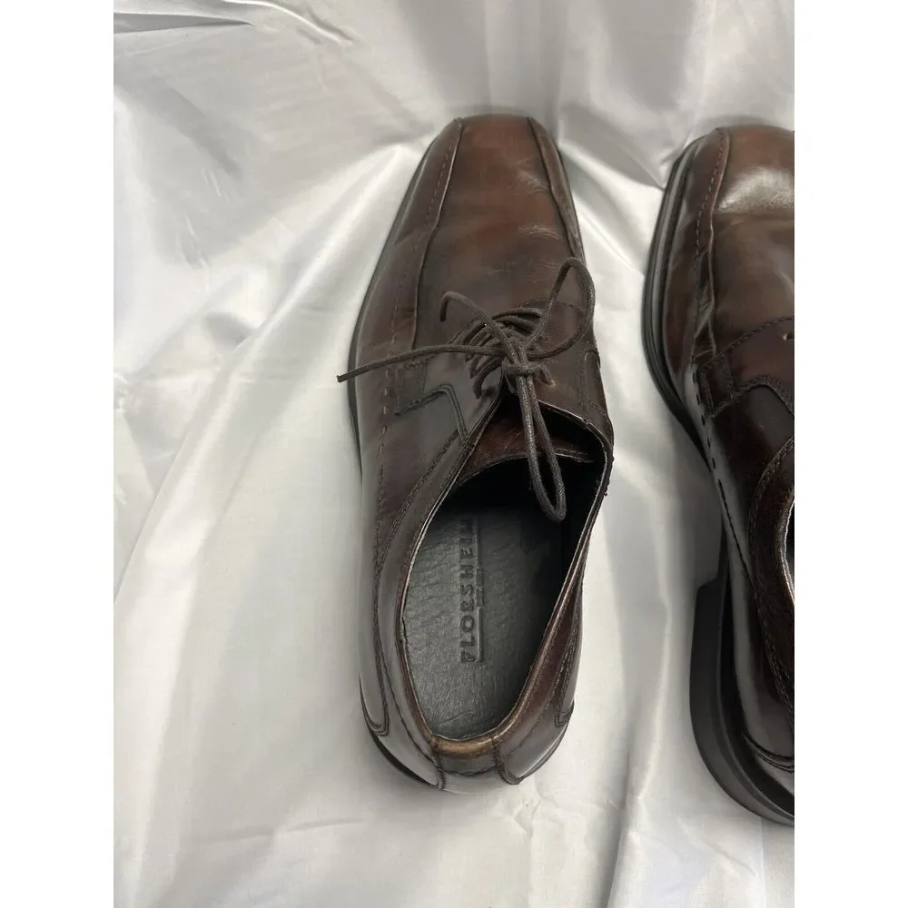 Cole Haan‎ Mens Brown Derby Dress Shoes 11 D Grandpa Dad Driving Casual